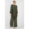 Ayrobin Tunik Pantolon Alt Üst Takım 6712 - Haki 156613 Ayrobin Tunik Pantolon Alt Üst Takım 6712 - Haki 156613