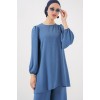 Ayrobin Tunik Pantolon Alt Üst Takım 6712 - İndigo 156619 Ayrobin Tunik Pantolon Alt Üst Takım 6712 - İndigo 156619