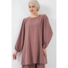 Ayrobin Tunik Pantolon Alt Üst Takım 6712 - Gül Kurusu 156622 Ayrobin Tunik Pantolon Alt Üst Takım 6712 - Gül Kurusu 156622