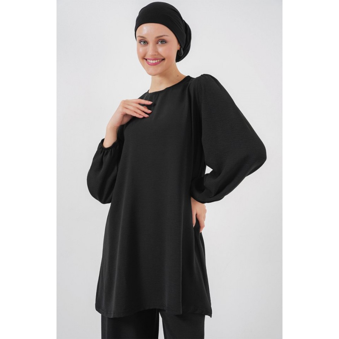 Ayrobin Tunik Pantolon Alt Üst Takım 6712 - Siyah - 156626 Ayrobin Tunik Pantolon Alt Üst Takım 6712 - Siyah - 156626