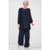 Ayrobin Tunik Pantolon Alt Üst Takım 6712 - Lacivert 156627 Ayrobin Tunik Pantolon Alt Üst Takım 6712 - Lacivert 156627