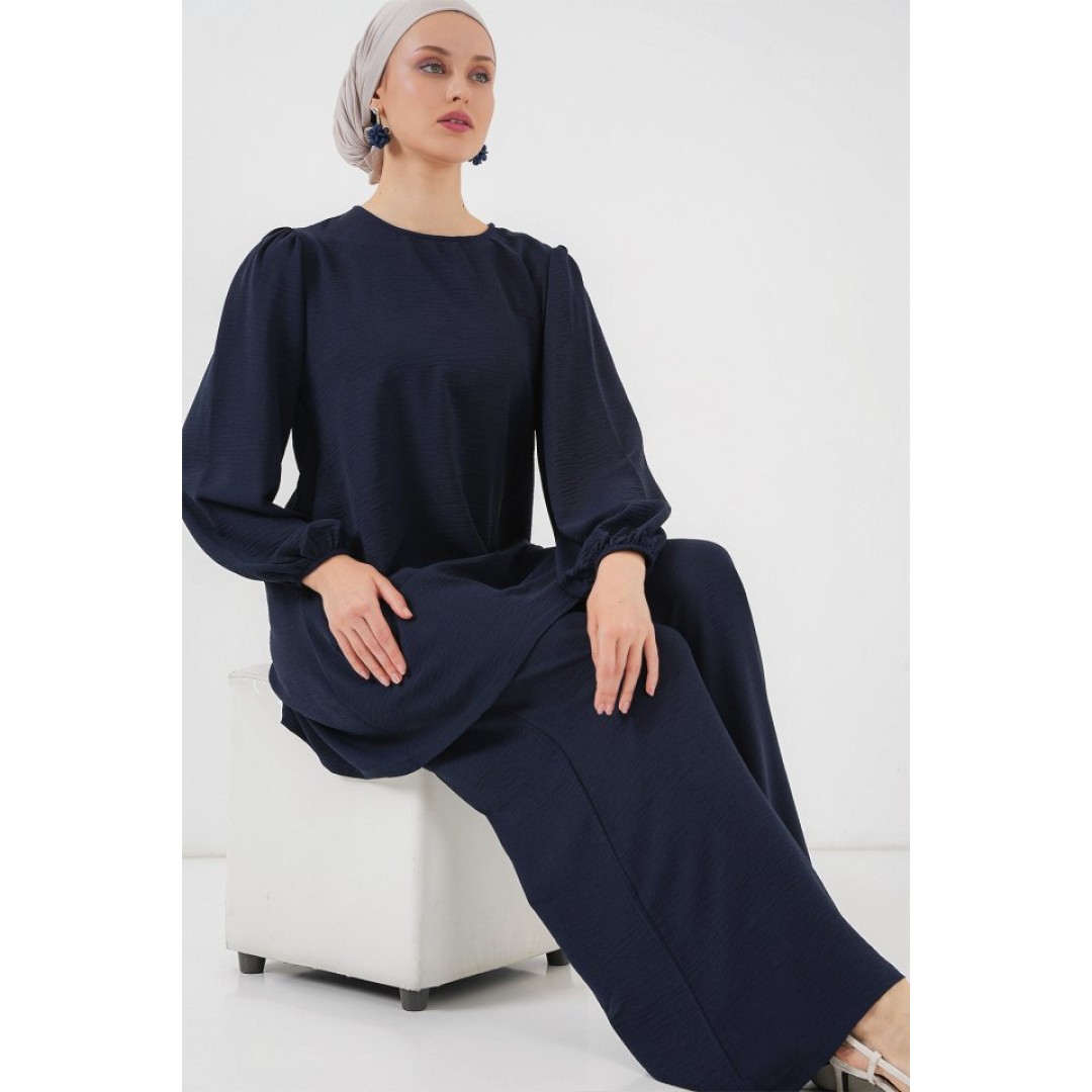 Ayrobin Tunik Pantolon Alt Üst Takım 6712 - Lacivert 156627 Ayrobin Tunik Pantolon Alt Üst Takım 6712 - Lacivert 156627
