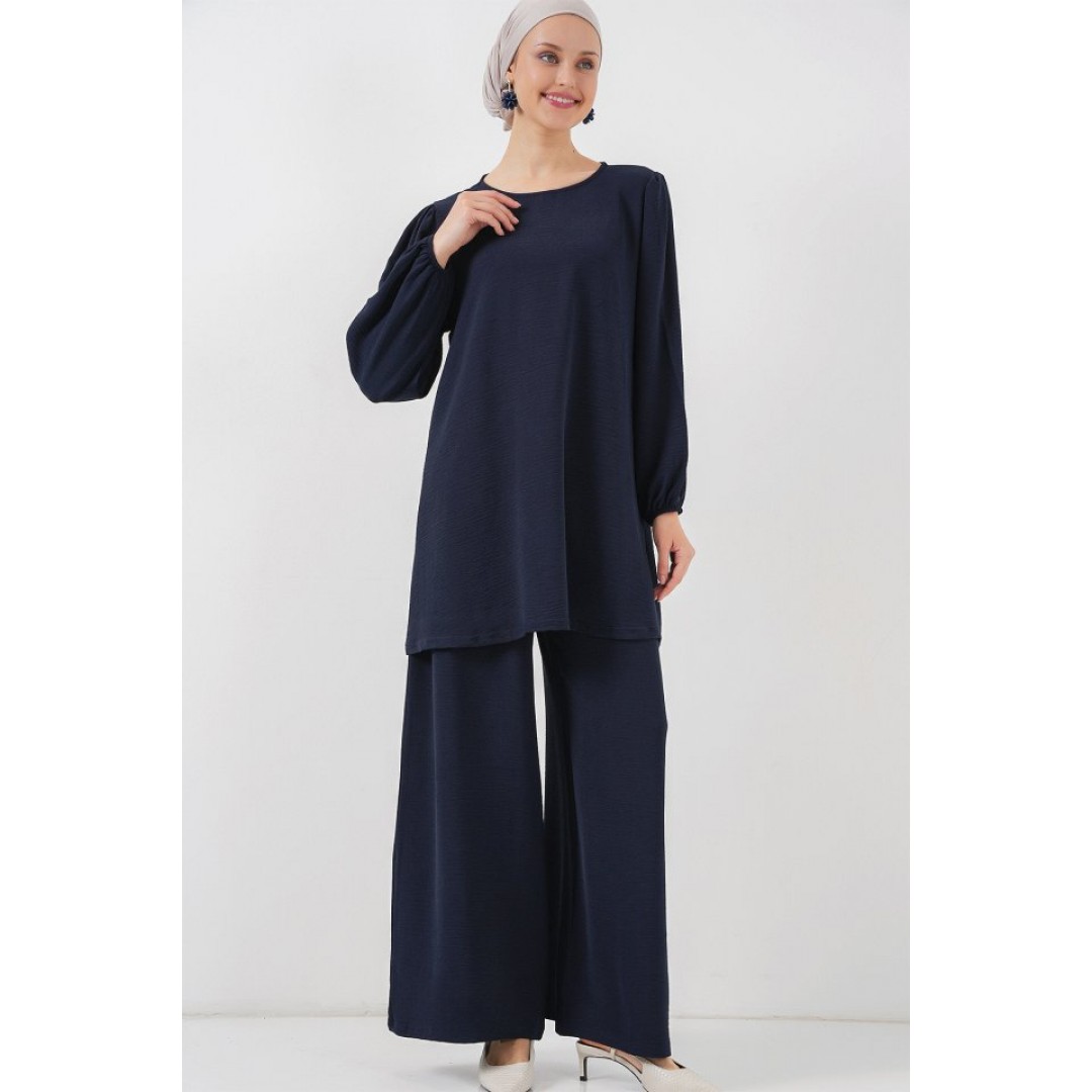 Ayrobin Tunik Pantolon Alt Üst Takım 6712 - Lacivert 156627 Ayrobin Tunik Pantolon Alt Üst Takım 6712 - Lacivert 156627