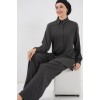 Örme Tesettür Alt Üst Takım 6711 - Antrasit - 156641 Örme Tesettür Alt Üst Takım 6711 - Antrasit - 156641