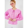 Bebe Yaka Gömlek 20314 - Pembe - 159620 Bebe Yaka Gömlek 20314 - Pembe - 159620