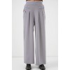 Geniş Paça Pileli Pantolon 6718 - Gri 161374 Geniş Paça Pileli Pantolon 6718 - Gri 161374