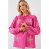 Uzun Kol Nakışlı Örme Bluz 951 - Pembe 161806 Uzun Kol Nakışlı Örme Bluz 951 - Pembe 161806
