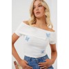 Madonna Yaka Kelebek Detaylı Bluz 957 - Beyaz 161817 Madonna Yaka Kelebek Detaylı Bluz 957 - Beyaz 161817