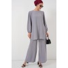 Ayrobin Tunik Pantolon Alt Üst Takım 6712 - Gri 162499 Ayrobin Tunik Pantolon Alt Üst Takım 6712 - Gri 162499