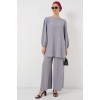 Ayrobin Tunik Pantolon Alt Üst Takım 6712 - Gri 162499 Ayrobin Tunik Pantolon Alt Üst Takım 6712 - Gri 162499