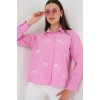 Fiyonk Detay Gömlek 20311 - Pembe - 162501 Fiyonk Detay Gömlek 20311 - Pembe - 162501