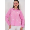 Fiyonk Detay Gömlek 20311 - Pembe - 162501 Fiyonk Detay Gömlek 20311 - Pembe - 162501