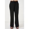 Geniş Paça Keten Pantolon 6735 - Siyah 162507 Geniş Paça Keten Pantolon 6735 - Siyah 162507