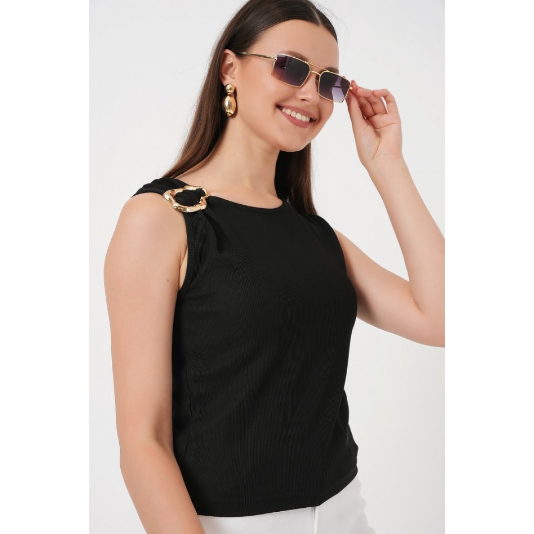 Kolsuz Basic Bluz 935 - Siyah