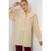 Bebe Yaka Uzun Tunik 5967 - Krem 163206 Bebe Yaka Uzun Tunik 5967 - Krem 163206