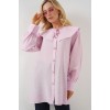 Bebe Yaka Uzun Tunik 5967 - Pudra 163590 Bebe Yaka Uzun Tunik 5967 - Pudra 163590