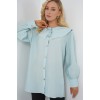 Bebe Yaka Uzun Tunik 5967 - Turkuaz 163591 Bebe Yaka Uzun Tunik 5967 - Turkuaz 163591