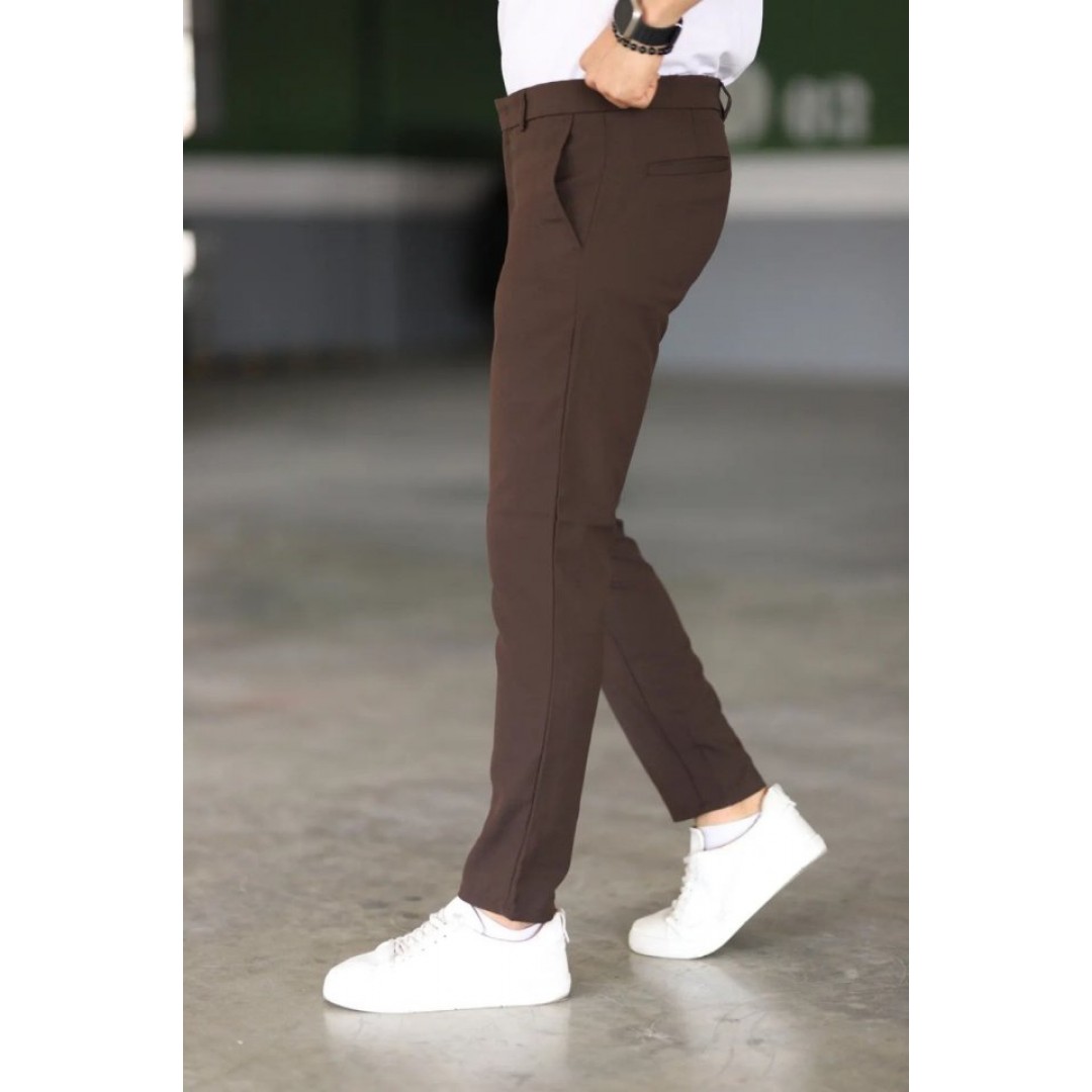 Erkek Düz Kesim Bilek Boy Kumaş Pantolon - 156939 Erkek Düz Kesim Bilek Boy Kumaş Pantolon - 156939