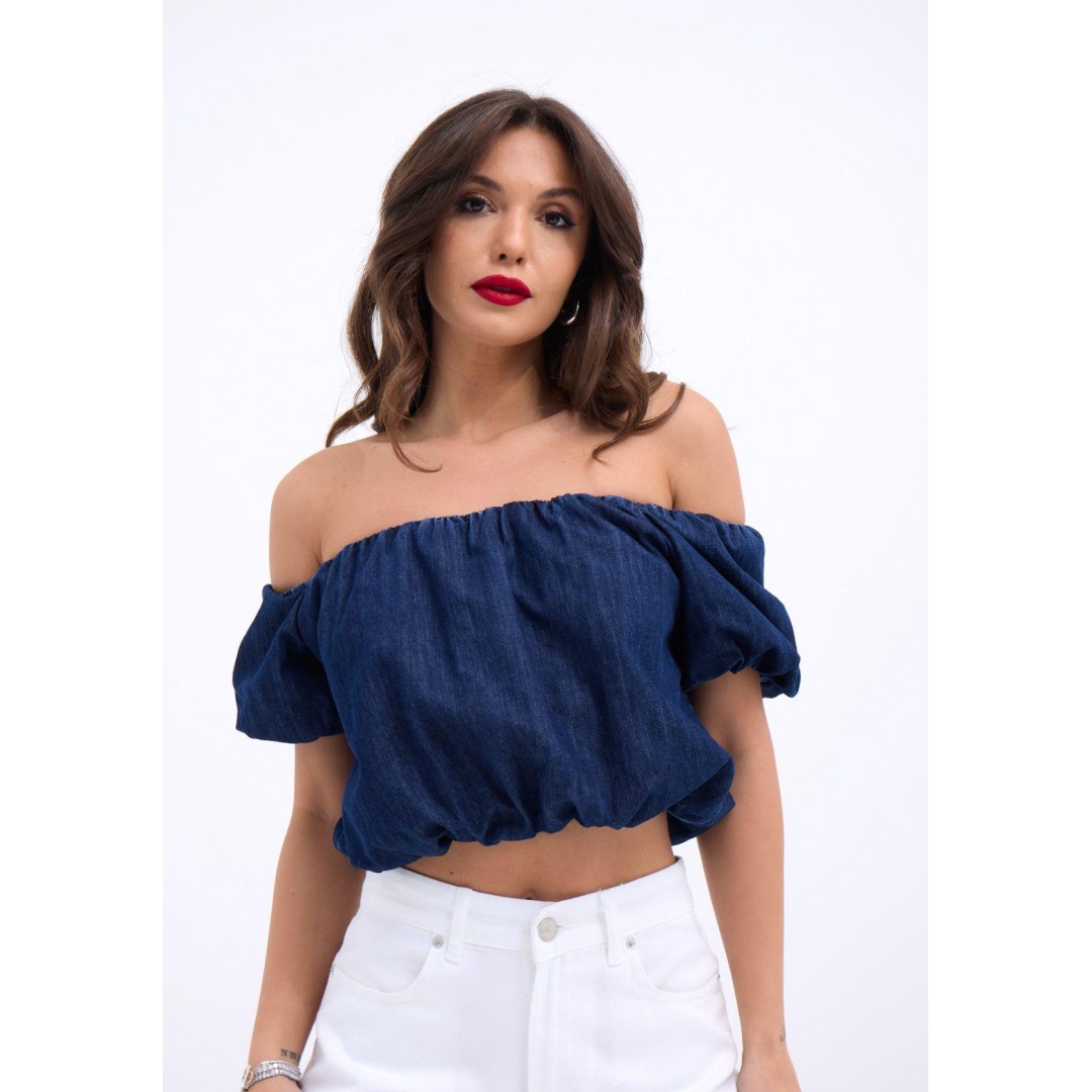 7341 CROP-MAVİ - 144560 7341 CROP-MAVİ - 144560