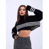 43241 TRİKO ÇİZGİLİ BALIKÇI CROP-SİYAH-EKRU 143976 43241 TRİKO ÇİZGİLİ BALIKÇI CROP-SİYAH-EKRU 143976