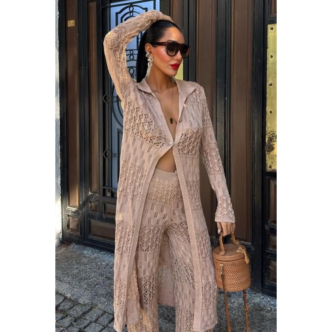 Bridget Ajurlu Uzun Hırka Takım 9881 155047 Bridget Ajurlu Uzun Hırka Takım 9881 155047