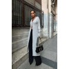Sandy Düğmeli Uzun Hırka 5100-23 155739