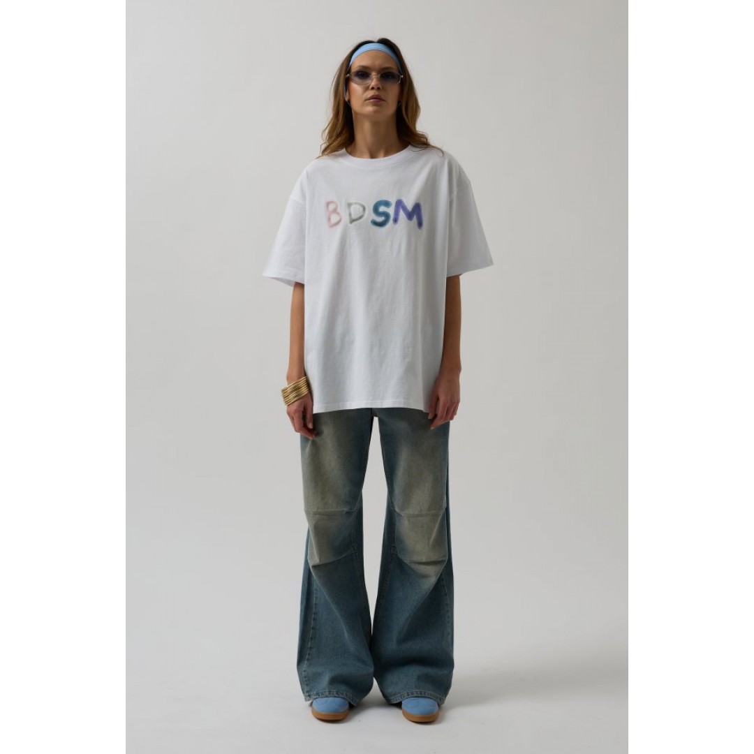 Sırt Ve Ön Baskılı Oversize T-Shirt 147457 Sırt Ve Ön Baskılı Oversize T-Shirt 147457