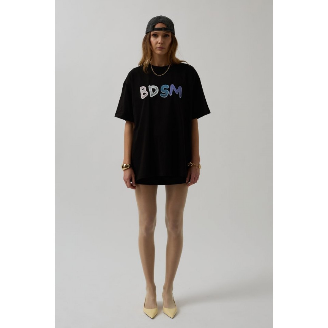 Sırt Ve Ön Baskılı Oversize T-Shirt 147458 Sırt Ve Ön Baskılı Oversize T-Shirt 147458