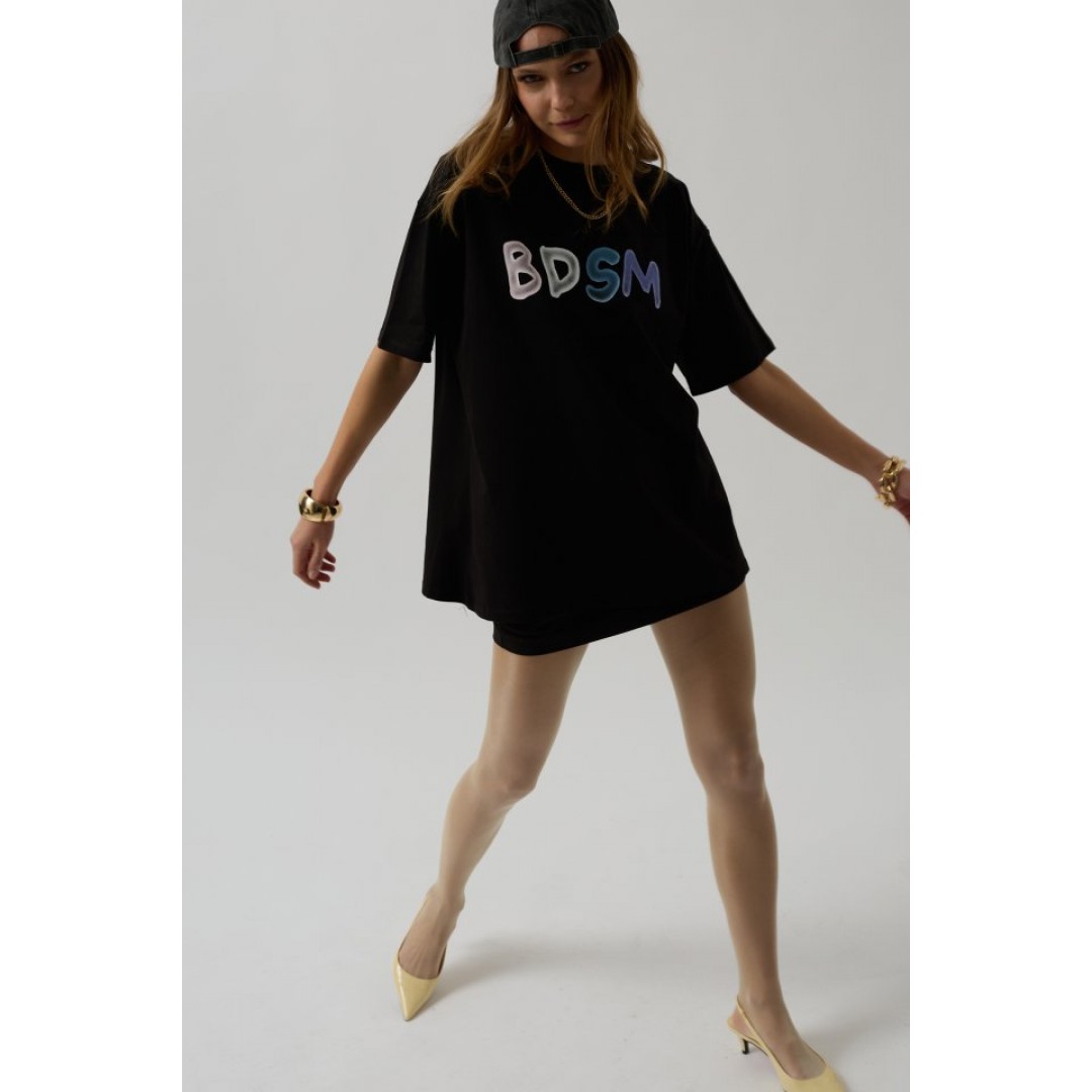 Sırt Ve Ön Baskılı Oversize T-Shirt 147458 Sırt Ve Ön Baskılı Oversize T-Shirt 147458