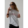 Ön Baskılı Oversize T-Shirt 147459 Ön Baskılı Oversize T-Shirt 147459