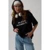Ön Baskılı Oversize T-Shirt 147460