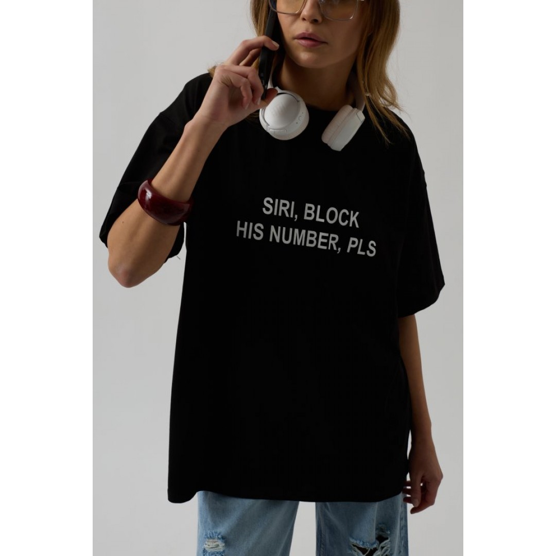 Ön Baskılı Oversize T-Shirt 147460
