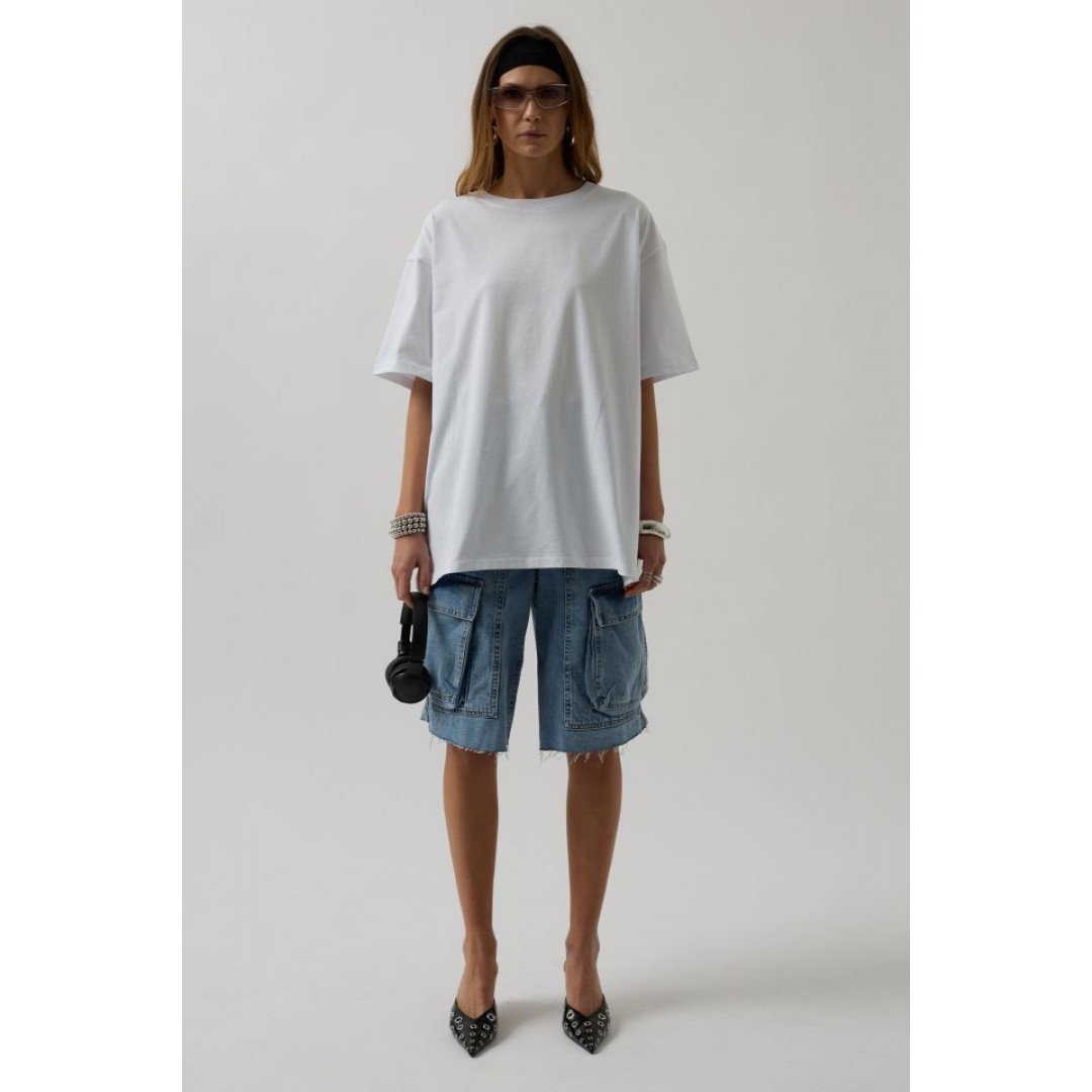 Etek Ucu Baskili Tshirt 147461 Etek Ucu Baskili Tshirt 147461