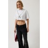 Baskılı Crop T-Shirt 149385 Baskılı Crop T-Shirt 149385