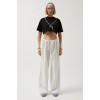 Baskılı Crop T-Shirt 149386 Baskılı Crop T-Shirt 149386