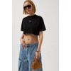 Baskılı Crop T-Shirt 149390 Baskılı Crop T-Shirt 149390