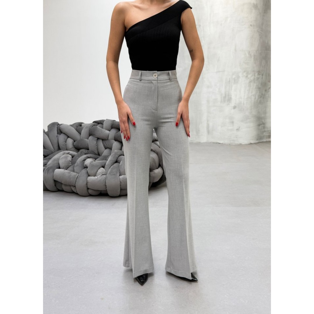 230 Gr Poly Viscose Full Lycra İspanyol Paça Pantolon 149971 230 Gr Poly Viscose Full Lycra İspanyol Paça Pantolon 149971