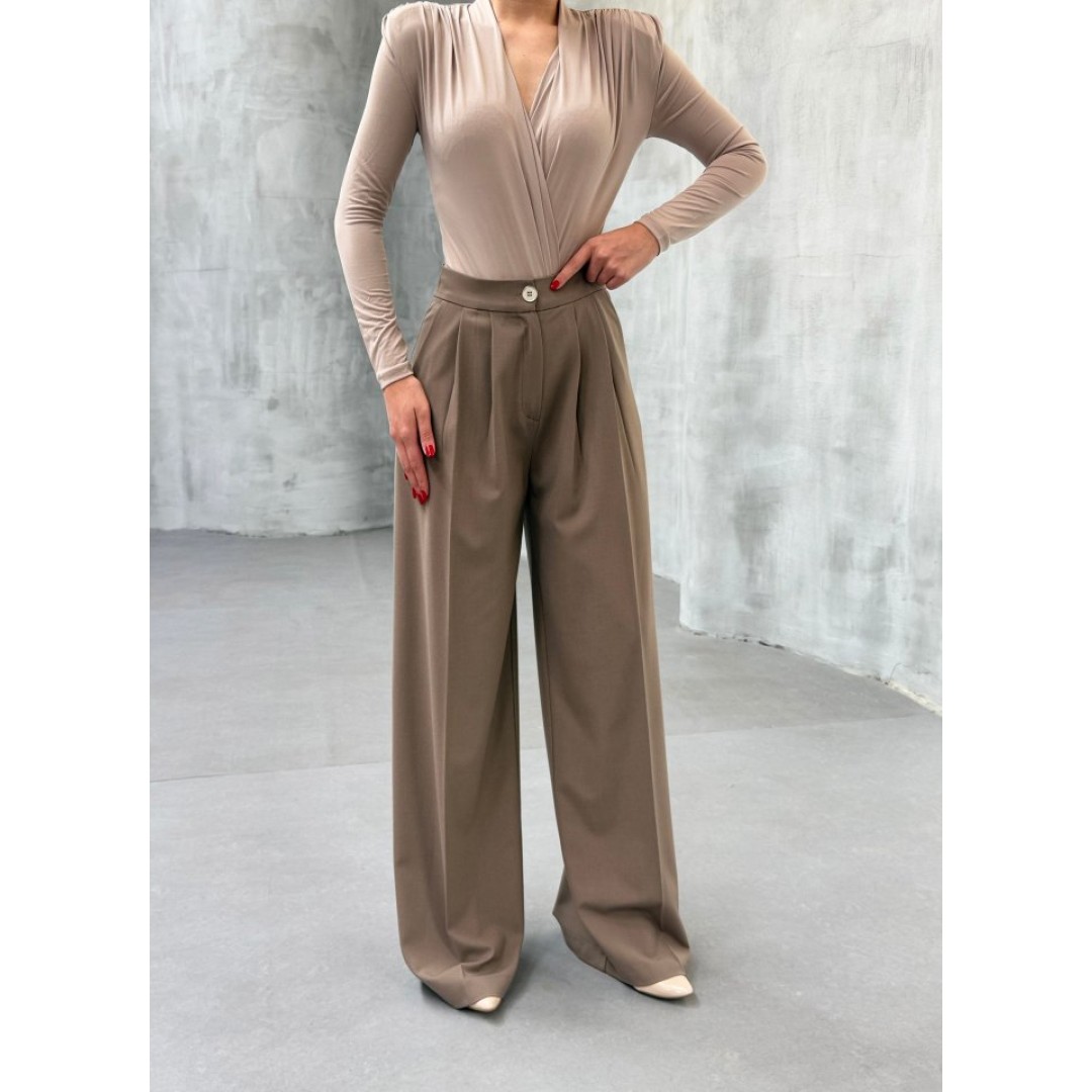 230 Gr Poly Viscose Full Lycra Pi̇leli̇ Palazzo Pantolon 149989 230 Gr Poly Viscose Full Lycra Pi̇leli̇ Palazzo Pantolon 149989