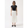 Baskılı Likralı Crop T-Shirt 151642 Baskılı Likralı Crop T-Shirt 151642