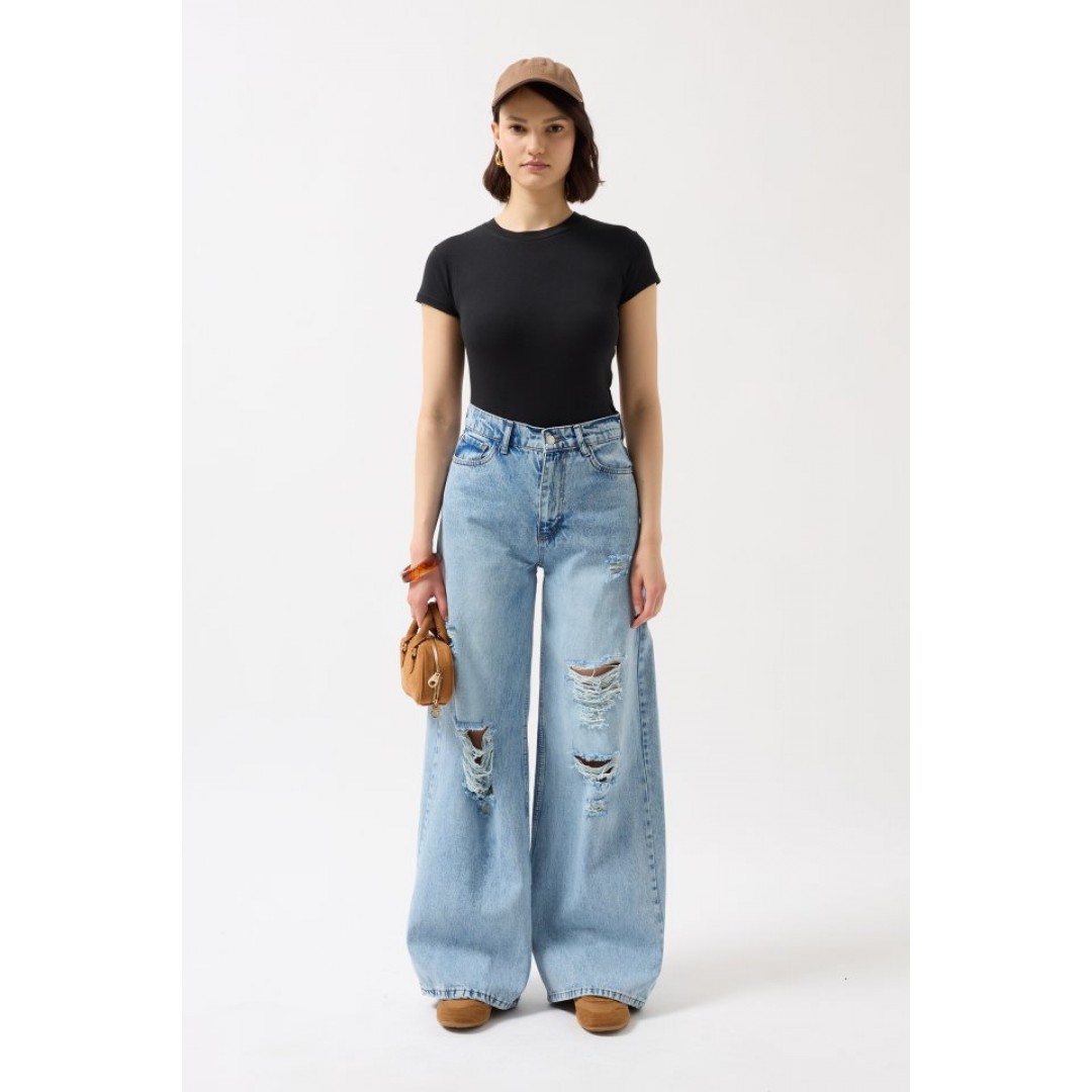 Likralı Basic T-Shirt 151646 Likralı Basic T-Shirt 151646