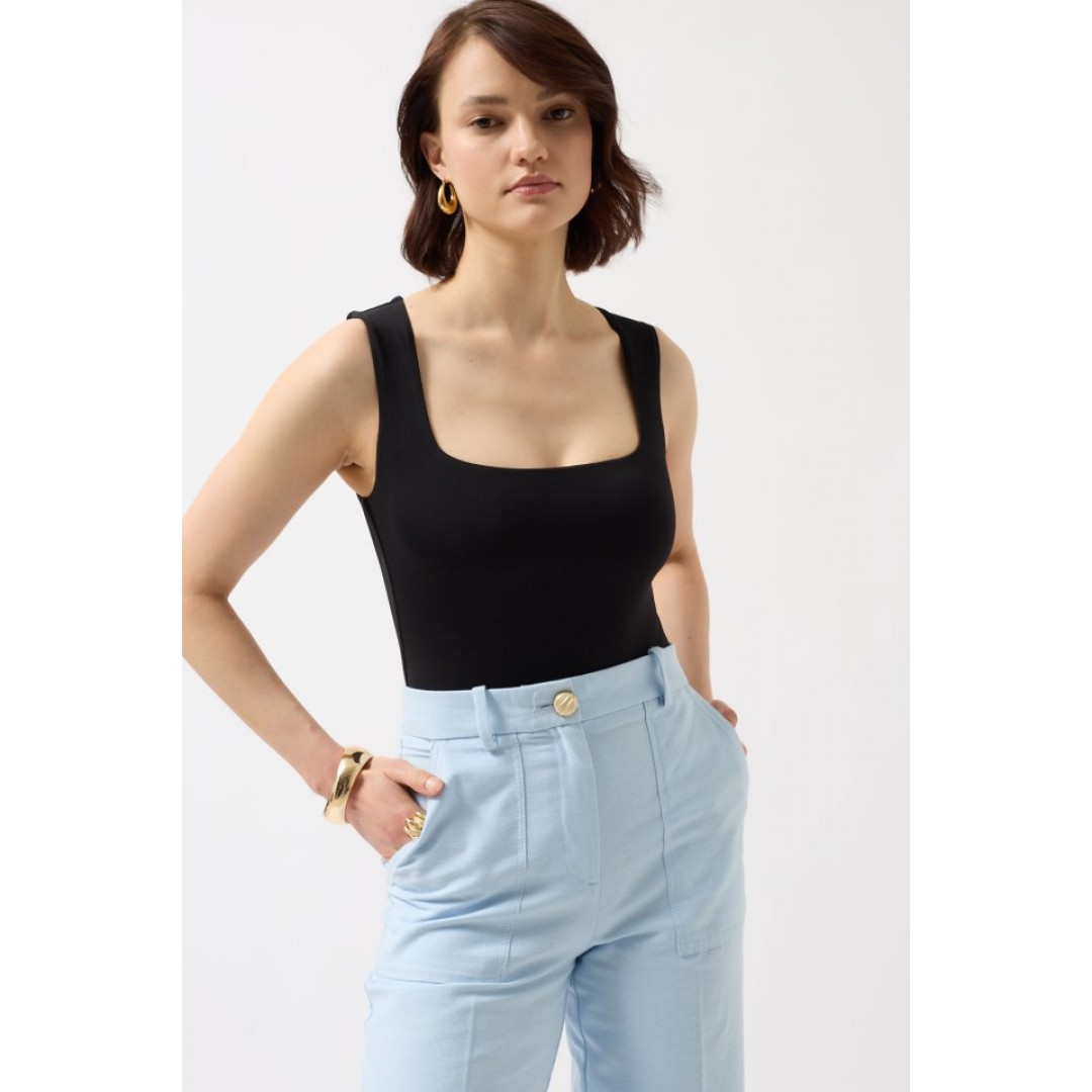 Kare Yaka Kalın Askılı Bodysuit 151653 Kare Yaka Kalın Askılı Bodysuit 151653