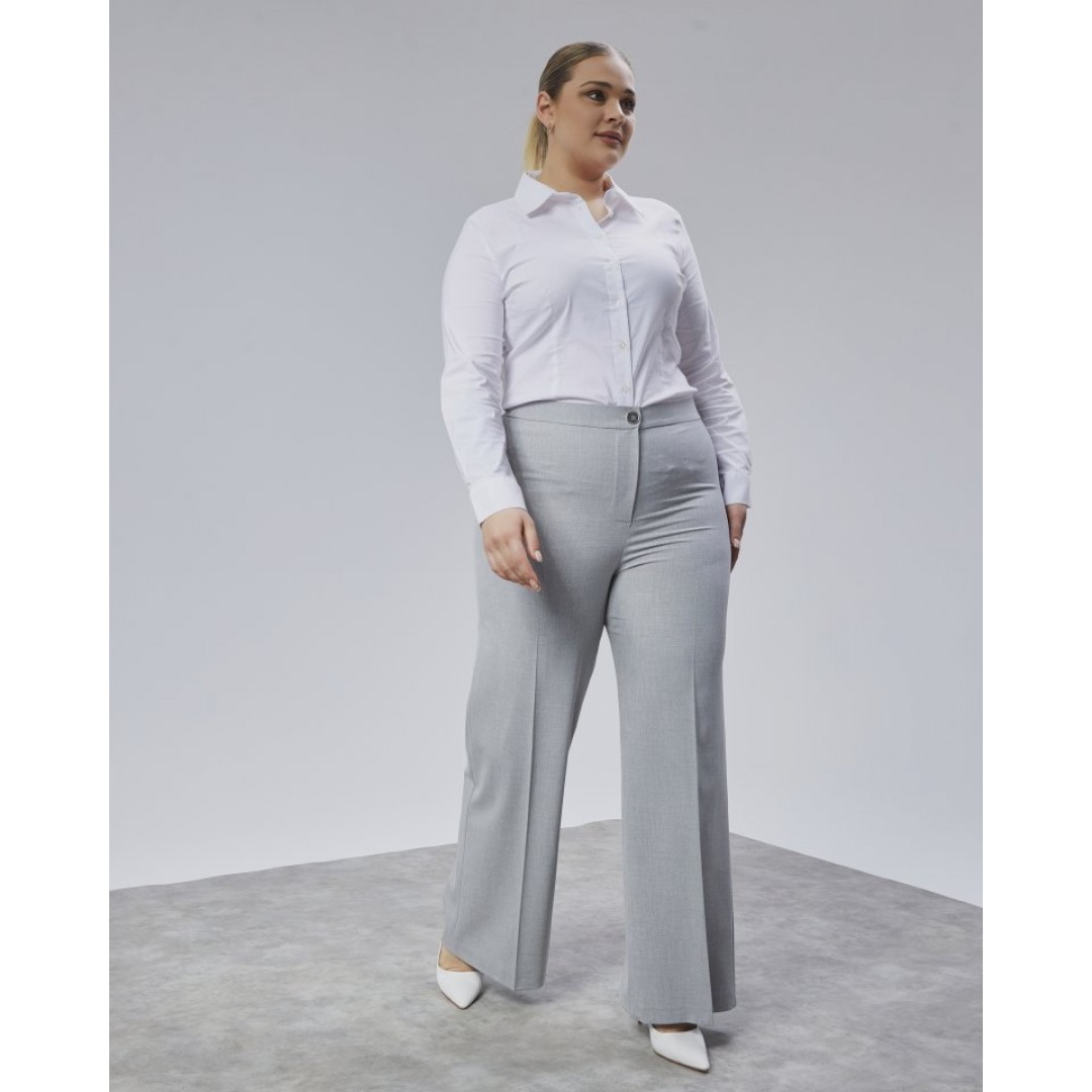 Poly Viscose Full Lycra Beli̇ Lasti̇kli̇ Battal Pantolon - 151956 Poly Viscose Full Lycra Beli̇ Lasti̇kli̇ Battal Pantolon - 151956