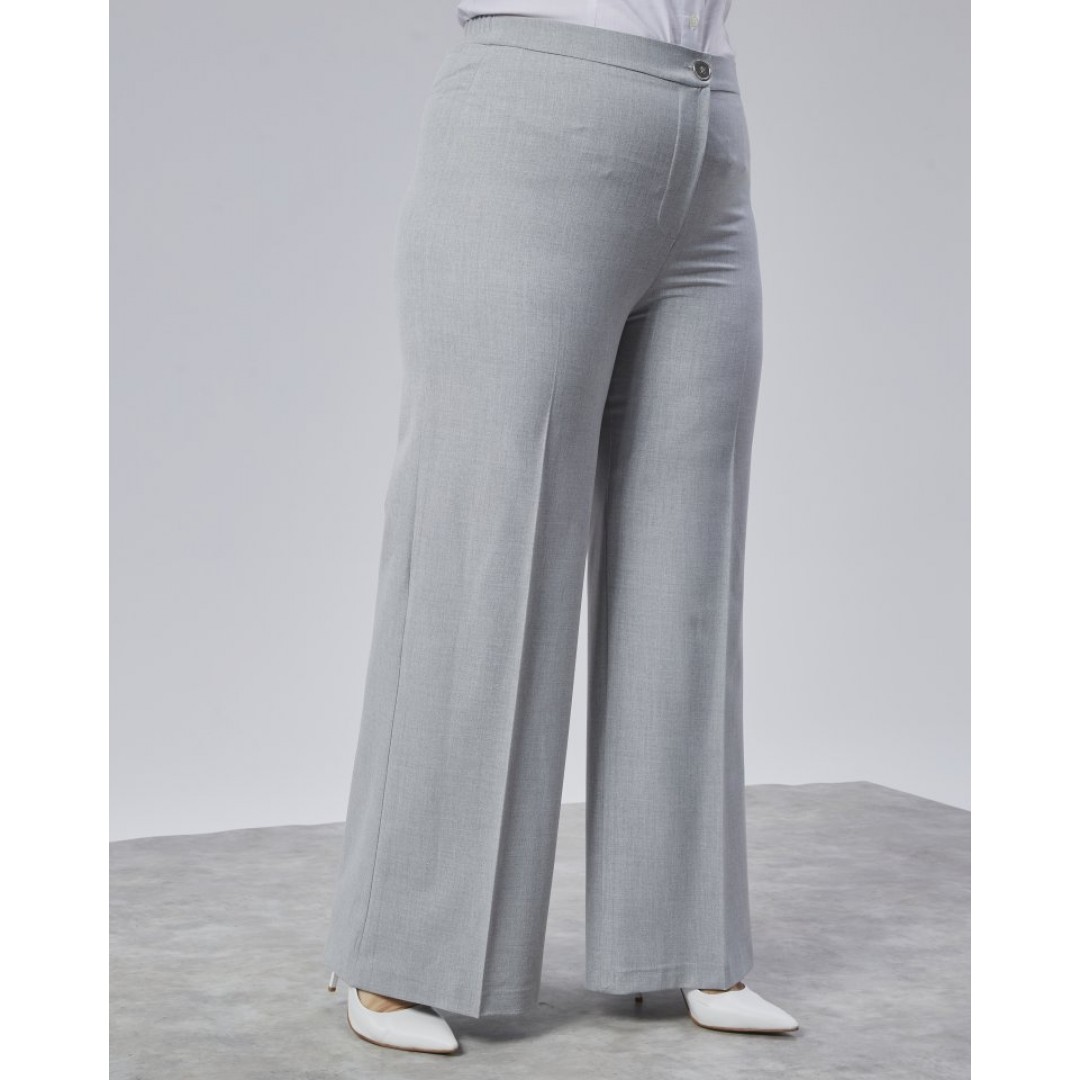 Poly Viscose Full Lycra Beli̇ Lasti̇kli̇ Battal Pantolon - 151956 Poly Viscose Full Lycra Beli̇ Lasti̇kli̇ Battal Pantolon - 151956