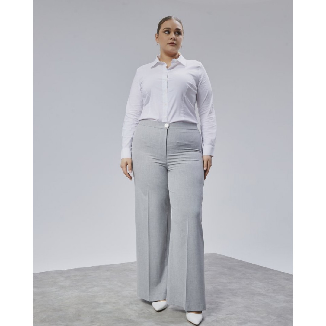 Poly Viscose Full Lycra Beli̇ Lasti̇kli̇ Battal Pantolon - 151956 Poly Viscose Full Lycra Beli̇ Lasti̇kli̇ Battal Pantolon - 151956