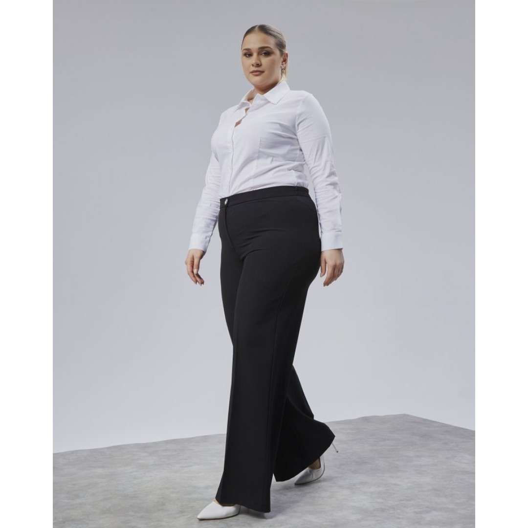 Poly Viscose Full Lycra Beli̇ Lasti̇kli̇ Battal Pantolon - 151960 Poly Viscose Full Lycra Beli̇ Lasti̇kli̇ Battal Pantolon - 151960