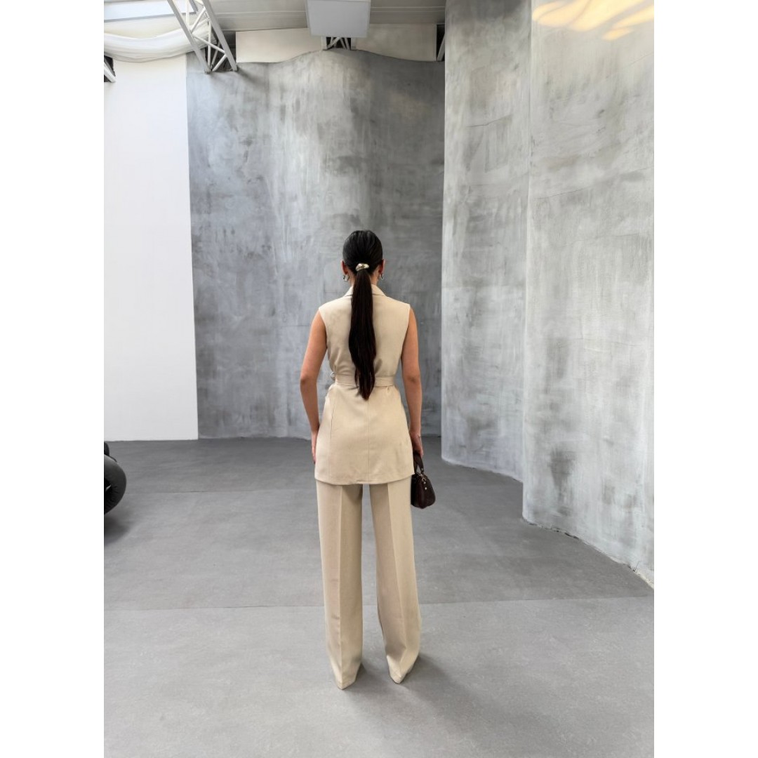 Cura Yelek Pantolon İki̇li̇ Takim 152395