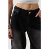 Düşük Bel Diz Katlı Jean - 153197 Düşük Bel Diz Katlı Jean - 153197