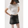 Asimetrik Kemer Denim Mini Etek 153199 Asimetrik Kemer Denim Mini Etek 153199