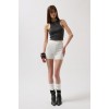 Yıkamalı Halter Yaka Crop Bluz 156013 Yıkamalı Halter Yaka Crop Bluz 156013