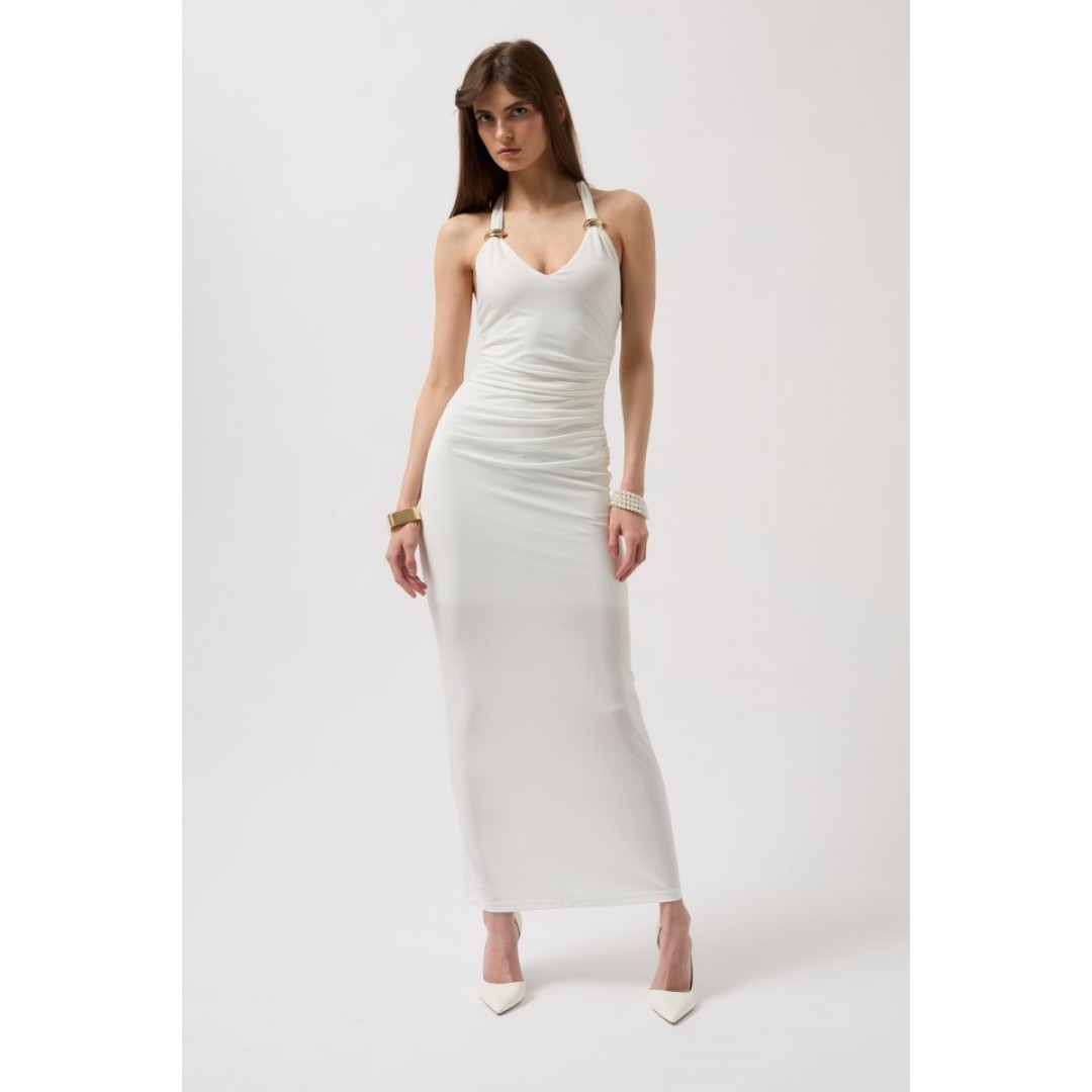 Aksesuar Detay Maxi Elbise - 156027 Aksesuar Detay Maxi Elbise - 156027